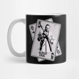 Retro Albert King Card Style Mug